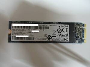 ♪♪ 【即決】 SanDisk SSD X400 M.2 2280 SATA 128GB ♪♪使用時間: 8486H♪♪