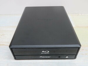 ★Pioneer BDR-X12J-UHD ブルーレイドライブ Blu-ray パイオニア トレイ開閉OK アダプター付き USED 96065★！！