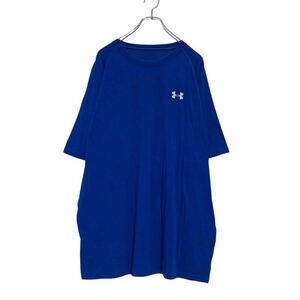 UNDER ARMOUR 半袖 ロゴ Tシャツ L ブルー a507-5744