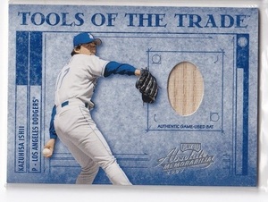 【バットカード】2003 PLAYOFF Absolute Memorabilia TOOLS OF THE TRADE #TT-69 KAZUHISA ISHII 石井一久 194/250