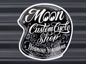 ◆送料\110◆【MOONEYES・ムーンアイズ】※《 MOON Custom Cycle Shop・ヘルメットステッカー 》　DM237