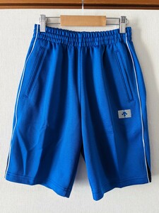 【新品未使用】DESCENTE デサント ハーフパンツ ジャージ ショートパンツ スポーツウエア 学校ジャージ ブルー Mサイズ 吸汗 速乾