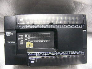 ★未使用に近い★ OMRON PLC CP1E-E40SDR-A 40点入出力CPU装置