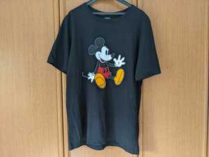 NUMBER(N)INE × Disney コラボTシャツ ミッキーマウス　黒色　ブラック　4 XLサイズ 日本製　即決　ナンバーナイン　ディズニー