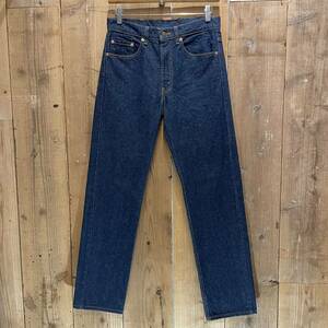 【W31 L32】 90s USA製 Levi’s 505 デニム パンツ リーバイス ビンテージ アメリカ古着 80s ジーンズ 濃紺 インディゴ 