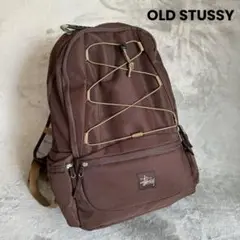 希少 90s OLD STUSSY リュックサック バックパック 紺タグ 大容量