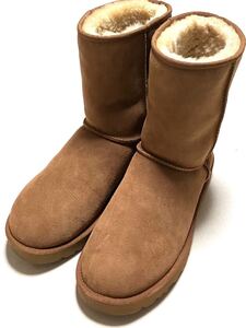 美品 UGG Australia 27.0cm メンズ ムートンブーツ S&N 5800 アグ オーストラリア ムートン