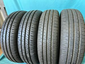 ①2022年製155/65R13バリ山！中古タイヤ4本セット　 ダンロップ エナセーブ　EC204 DUNLOP ENASAVE