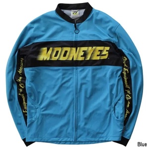 MOONEYES ムーンアイズ Lサイズ MESH JERSEY メッシュジャケット OMJ-038 Blue (春夏モデル)