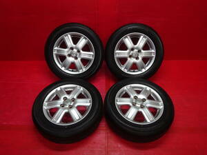 ★イボ付き★ トヨタ iQ純正15インチホイール 4本 5J +45 4H 100 YOKOHAMA BluEarth 175/65R15 アクア ヴィッツ スペイド ポルテ シエンタ