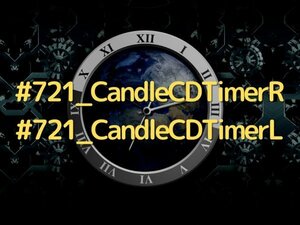 便利ツール! ローソク足確定までのカウントダウン! 【#721_CandleCDTimerR/L】 バイナリー BO FX CFD 株 シグナル 仮想通貨 ハイロー 為替