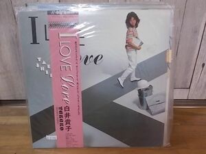 b1746　LP　【N-A不良S-有】　白井貴子/I LOVE LOVE