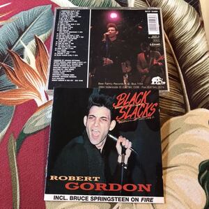 ROBERT GORDON CD 25曲入り BLACK SLACKS BEAR FAMILY RECORDS ロカビリー