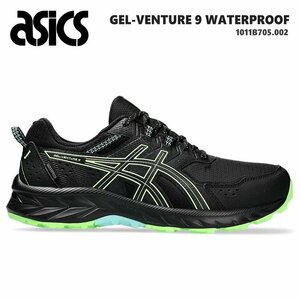 新品 未使用 アシックス 25.5cm asics GEL-VENTURE 9 WATERPROOF 1011B705-002 防水 トレイルランニングシューズ アウトドア トレッキング