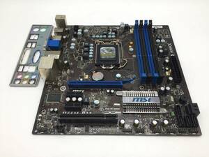 MSI H55M-P33 MS-7636 VER:1.11 LGA1156 MicroATX マザーボード 1