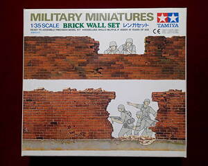 ★タミヤ(35028) 1/35 レンガセット(BRICK WALL SET)(クリックP:185円他)