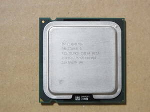 ●Intel Pentium D 915 SL9KB 2.80GHz/4M/800/05A Presler LGA775 2コア (Ci0208)