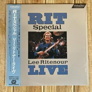 激レア！レーザーディスク RITスペシャル リー・リトナー・ライブ 全米ライヴ 2面 Lee Ritenoup ★ 極美品 保護スリーブ付き A0144