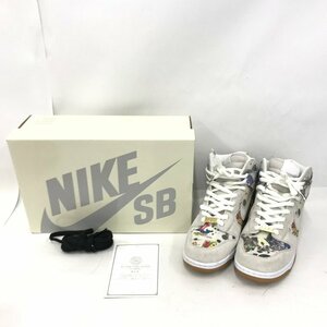 Supreme シュプリーム Nike ナイキ スニーカー SB Dunk High Rammellzee FD8779-100 28.5cm 箱付き【CKAR5039】