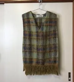 入手困難　MOHAIR モヘア ニット ベスト vintage レトロ 古着