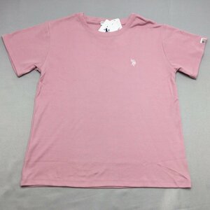 【送料無料】【新品】US.POLO.ASSN　レディース半袖Tシャツ　　　M　　　ピンク★31201