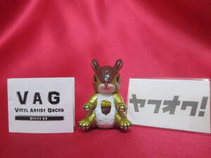 即決★VAG　シリーズ25　SERIES25　メディコムトイ　ガチャ　ソフビ　フィギュア　福士悦子　リス　Komugi　the　chipmunk　金