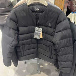 THE NORTH FACE ノースフェイス ダウンカーディガン 黒 M