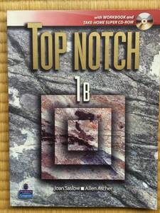 TOP NOTCH 1B 英会話テキストとCD-ROM / 初級の上