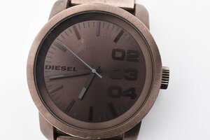 ディーゼル ブラウン文字盤 ブロンズ クォーツ メンズ 腕時計 DIESEL