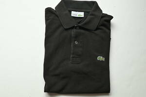 LACOSTE　ラコステ フランス製ポロシャツ　L1212L　黒　3