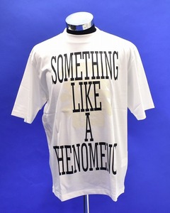 PHENOMENON（フェノメノン）SOMETHING LIKE A PHENOMENON TEE ロゴ Tシャツ LOGO S/S T-Shirt 復刻 MCM WHITE XL エムシーエム PH-005