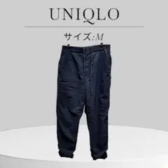 UNIQLO ユニクロ ネイビー パンツ M ヒートテック ウエストゴム