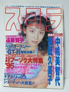 スコラ　1995年2/9　雛形あきこ 中嶋美智代 武田久美子 遠藤賀子 奥菜恵 紗倉涼子 吉田京子 舞鶴舞 宏岡みらい 水沢早紀 可愛ゆう 藤村真澄