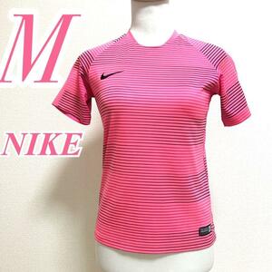 ナイキ Dri-FIT 半袖 Tシャツ M ピンク ブラック スポーツウェア