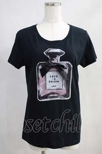 MILK / perfume Tee 黒 H-24-09-19-1033-ML-TO-KB-ZH