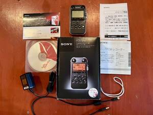 【1円スタート】中古 SONY PCM-M10 ソニー リニアPCMレコーダー ブラック