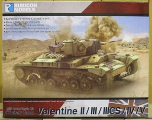 RUBICON MODELS ★ 1/56 バレンタイン歩兵戦車 Mk.II/III/IIICS/IV/V