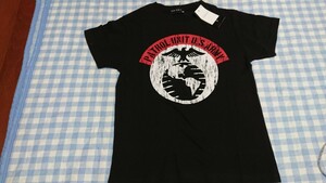 〇137☆未使用・保管品☆本体綿100　半袖Tシャツ　黒140①