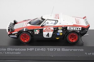 hpi-racing hpi-レーシング 1/43 Lancia ランチア ストラトス HF 1978 サンレモ #4 8071