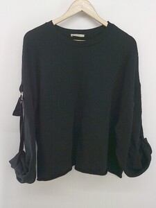 ◇ ZARA Trafaluc ザラトラファルック 裏起毛 長袖 トレーナー サイズEUR M USA M MEX 28 ブラック レディース E