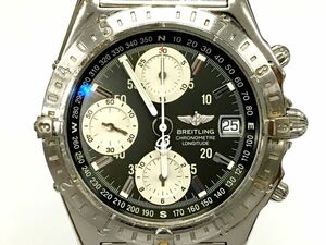 K11-563-158【中古】BREITLING(ブライトリング) A20348 ウィンドライダー クロノマット GMT 自動巻き クロノグラフ メンズ 腕時計 本体のみ