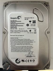 I-O DATA NAS LANDISK HDL-GTシリーズ 起動ディスク　 SEAGATE ST3500418AS 500GB