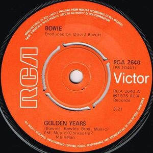 英7 David Bowie Golden Years / Can You Hear Me RCA2640 RCA VICTOR /00080