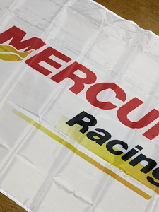 即決新品未使用送料込! マーキュリー レーシング フラッグ 旗 バーナー Marcury Racing バスボート / YW2409s