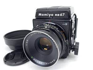 美品 動作確認済 マミヤ Mamiya RB67 Pro S + Sekor C 127mm f/3.8 カビ クモリ 無し シャッター切れ 変速 絞り羽根動作OK 蛇腹OK