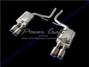POWERCRAFT PORSCHE パナメーラS・4S（V8）2009.7～2013.3 エキゾーストマフラーシステム