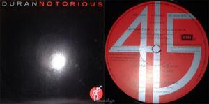 Duran Duran Notorious EMI UK 12inch 1986! 80s UK new wave