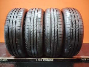 GOODYEAR EfficientGrip 185/65R15 15インチ 夏タイヤ 4本 24年製 バリ溝 ティーダ プレミオ アクア イスト等　(VTI106)