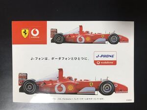 F1 フェラーリ ミハエル・シューマッハ ボーダフォン ステッカー