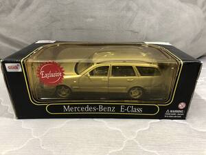 当時物！在庫品・ANSON・1/18 Mercedes-Benz E-Class(銀)・未開封品・現品限り！